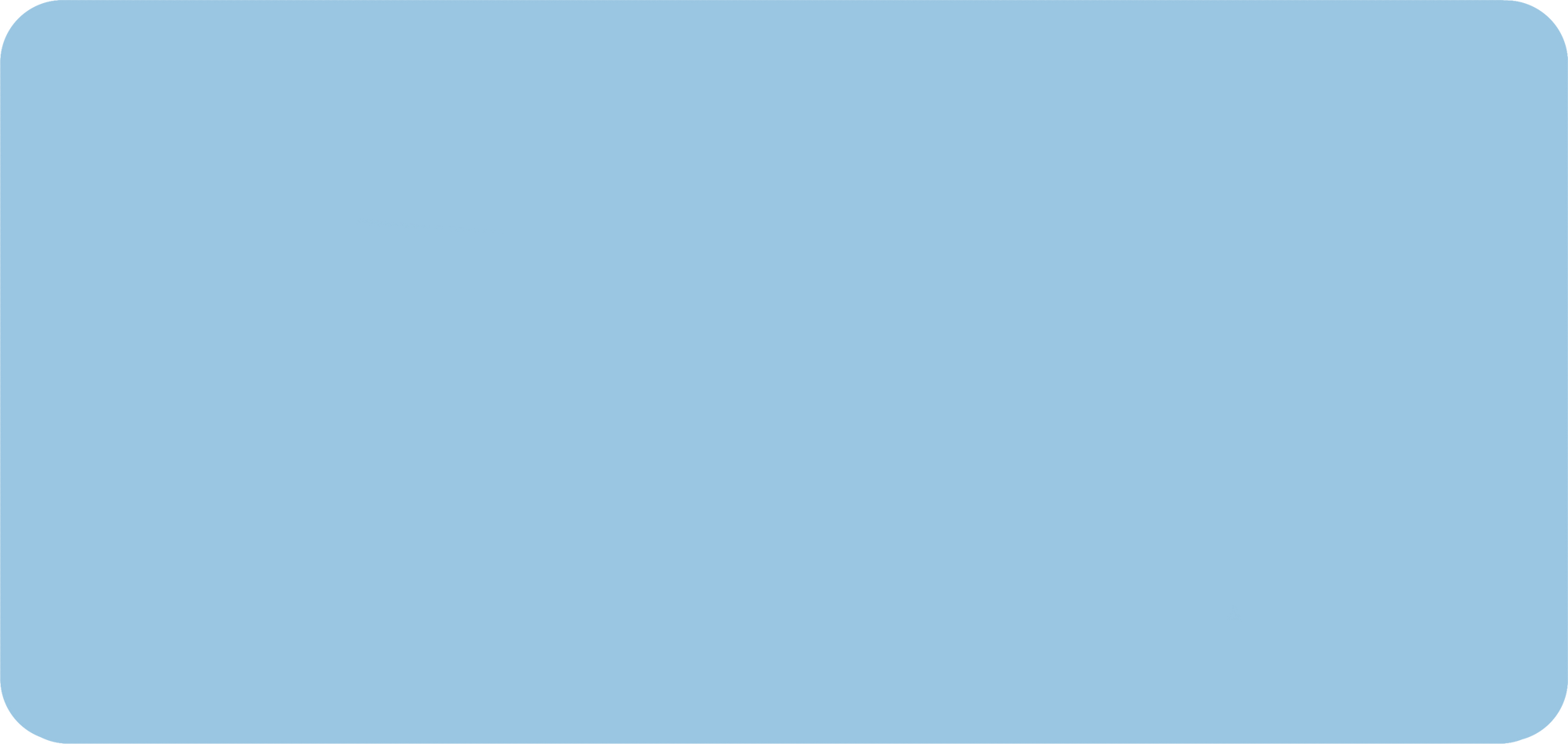 Sky Blue Rectangle Shape